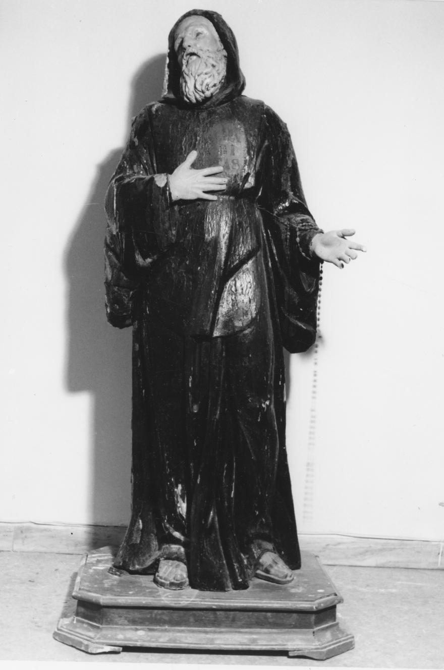 San Francesco di Paola (statua) - bottega Italia meridionale (sec. XIX)