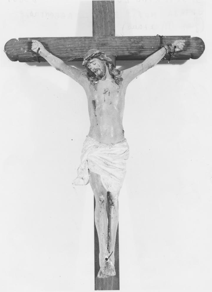 crocifisso - bottega Italia meridionale (sec. XIX)
