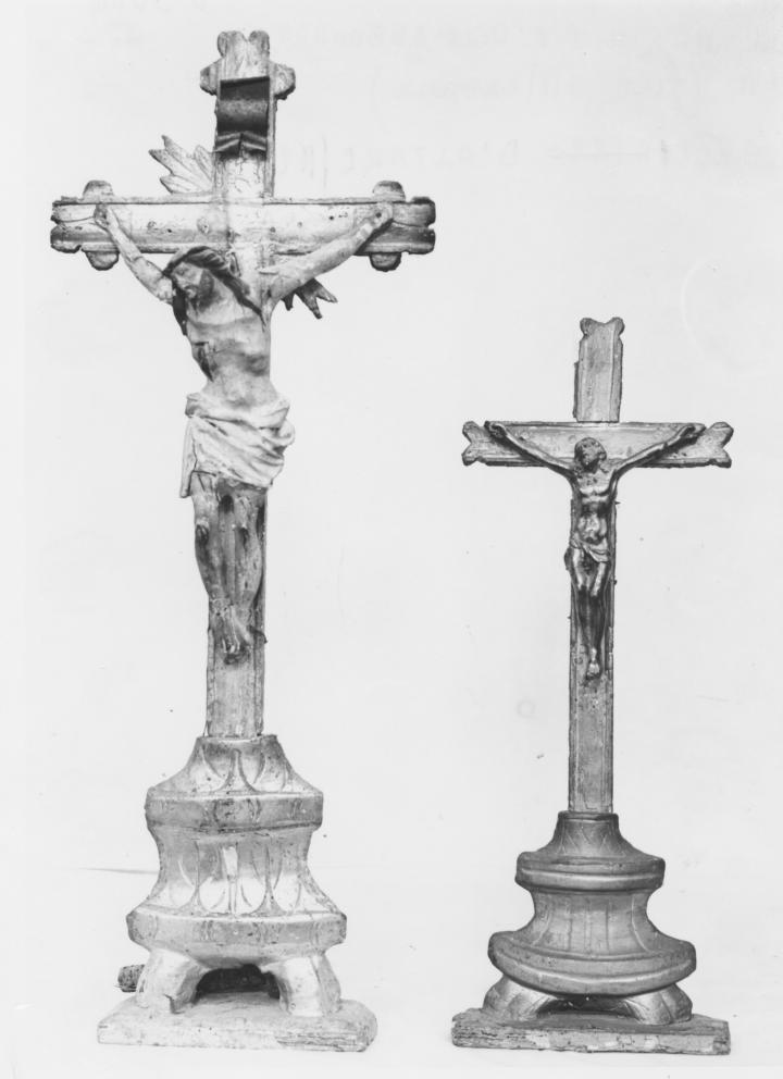 croce d'altare - bottega Italia meridionale (sec. XIX)