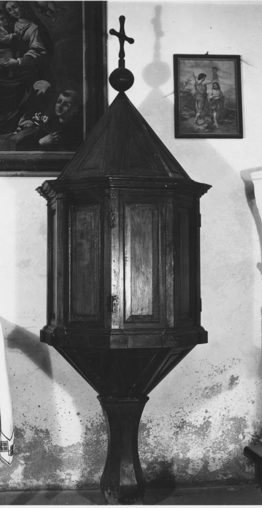 fonte battesimale - bottega Italia meridionale (sec. XIX)