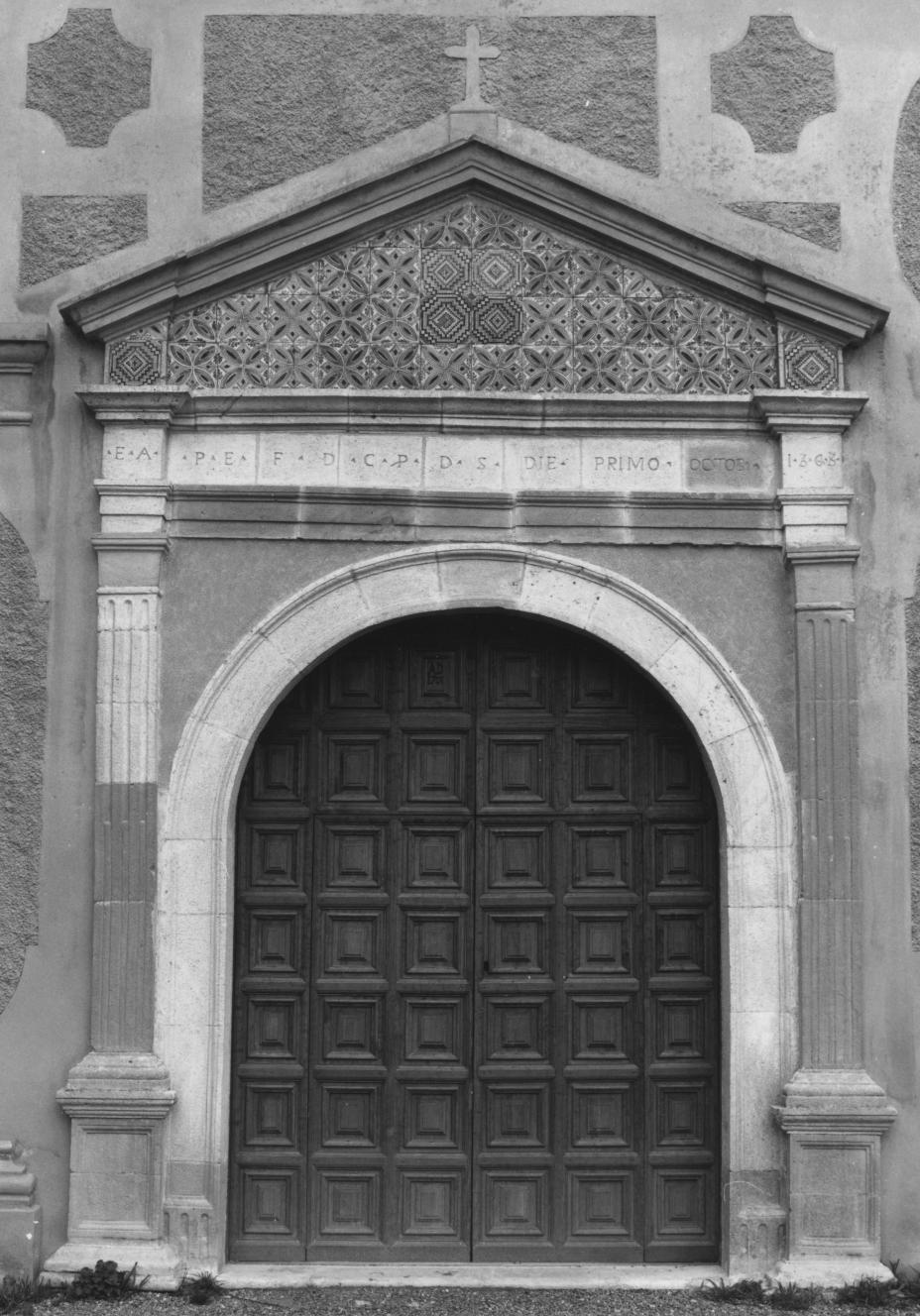 portale maggiore - bottega napoletana (sec. XVII)
