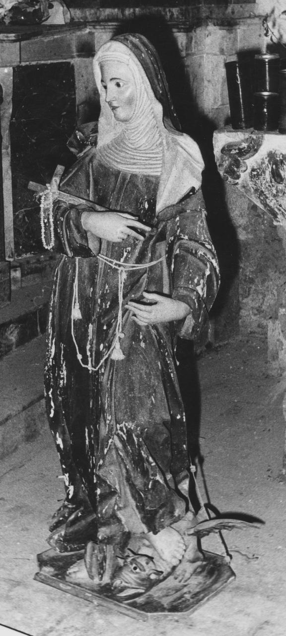 Santa Caterina da Siena (statua) - bottega napoletana (metà sec. XVIII)