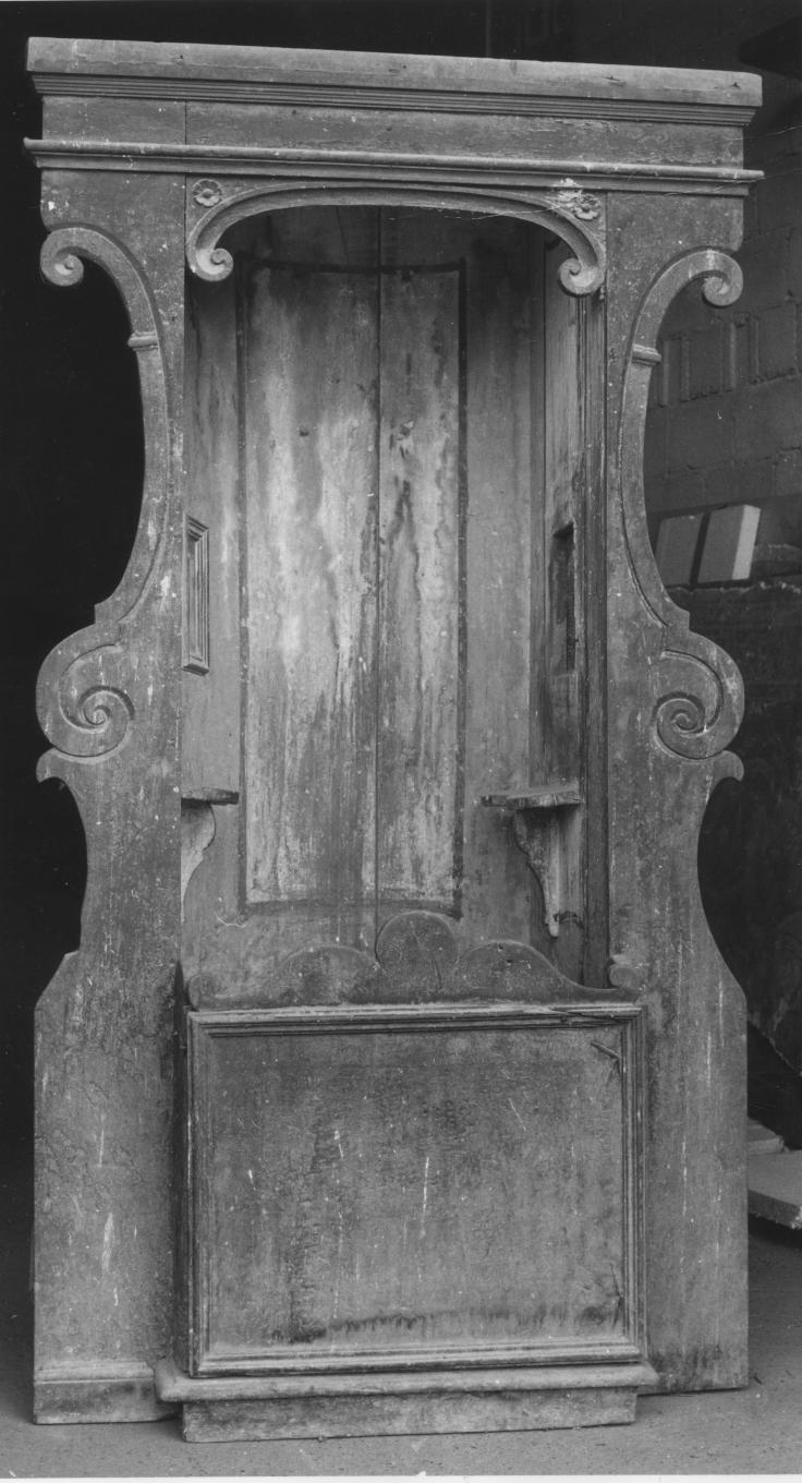 confessionale - bottega Italia meridionale (metà sec. XVIII)