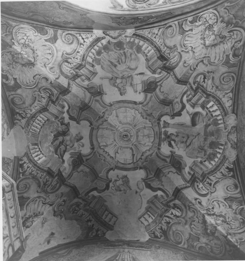 Virtù (dipinto, complesso decorativo) - ambito napoletano (metà sec. XVIII)