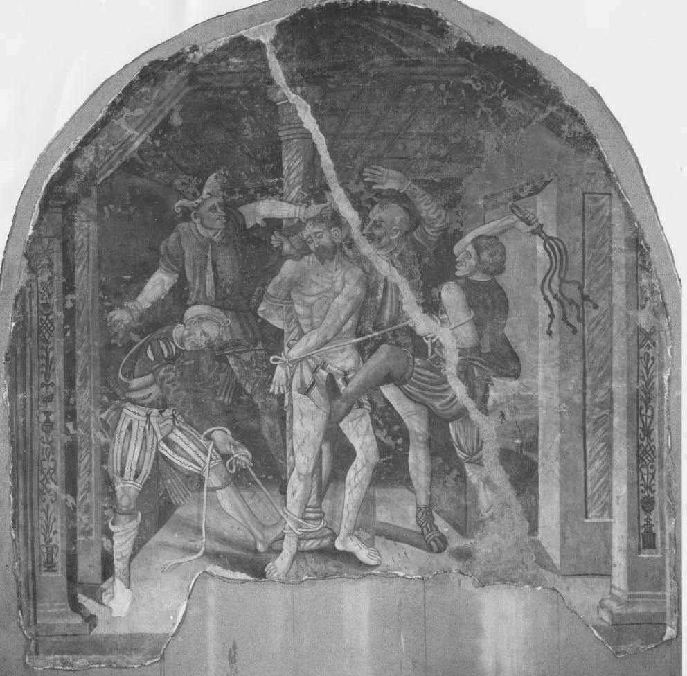 flagellazione di Cristo (dipinto, ciclo) di Todisco Giovanni (attribuito) (sec. XVI)