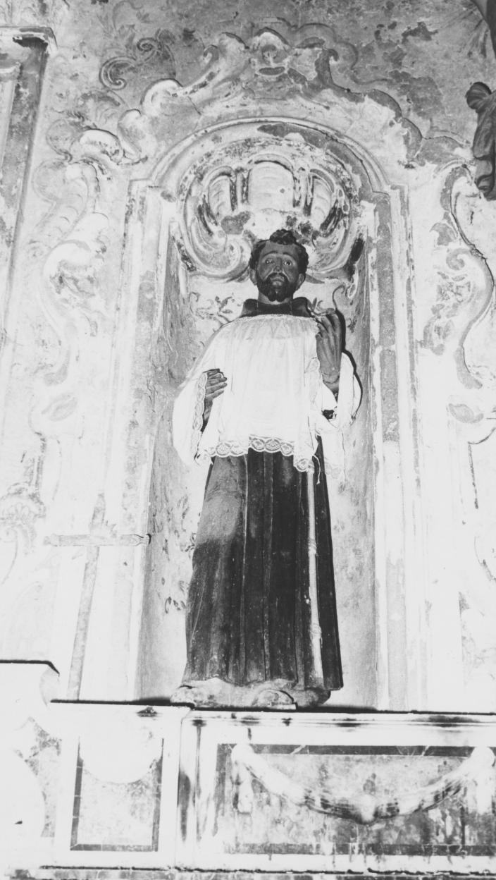 San Francesco (statua) - bottega napoletana (metà sec. XVIII)