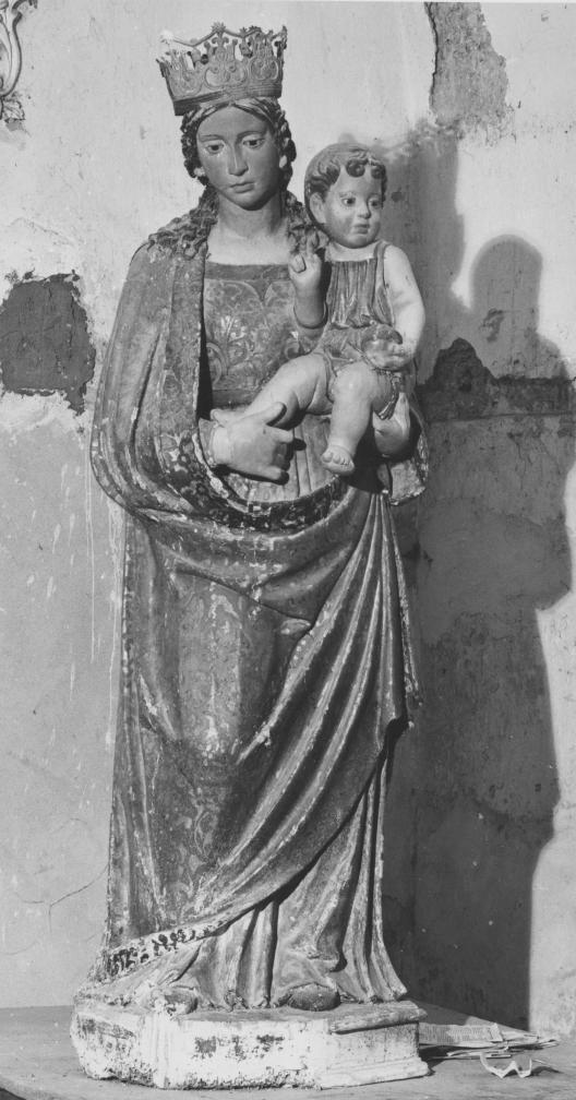 Madonna con Bambino (statua) di Giovanni Da Nola (attribuito) (prima metà sec. XVI)