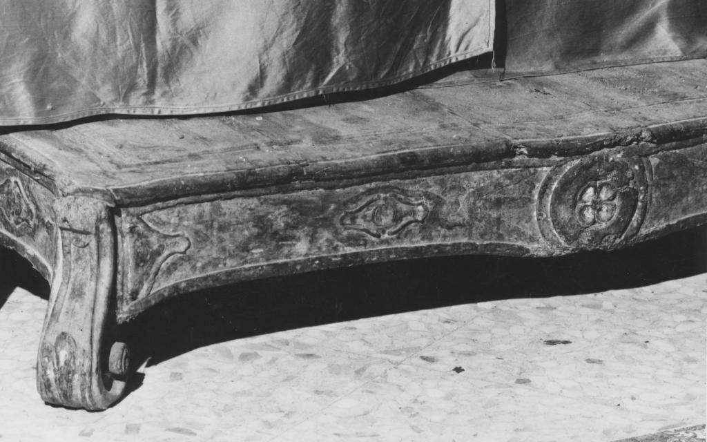 pedana - bottega Italia meridionale (seconda metà sec. XVIII)