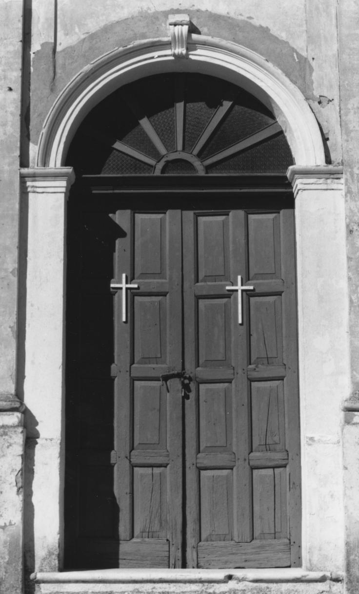 portone - a due battenti - bottega lucana (seconda metà sec. XVIII)