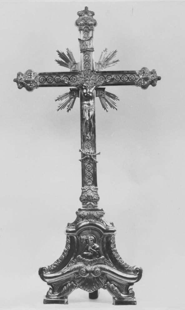 croce d'altare di Pane Michele (attribuito) (sec. XIX)