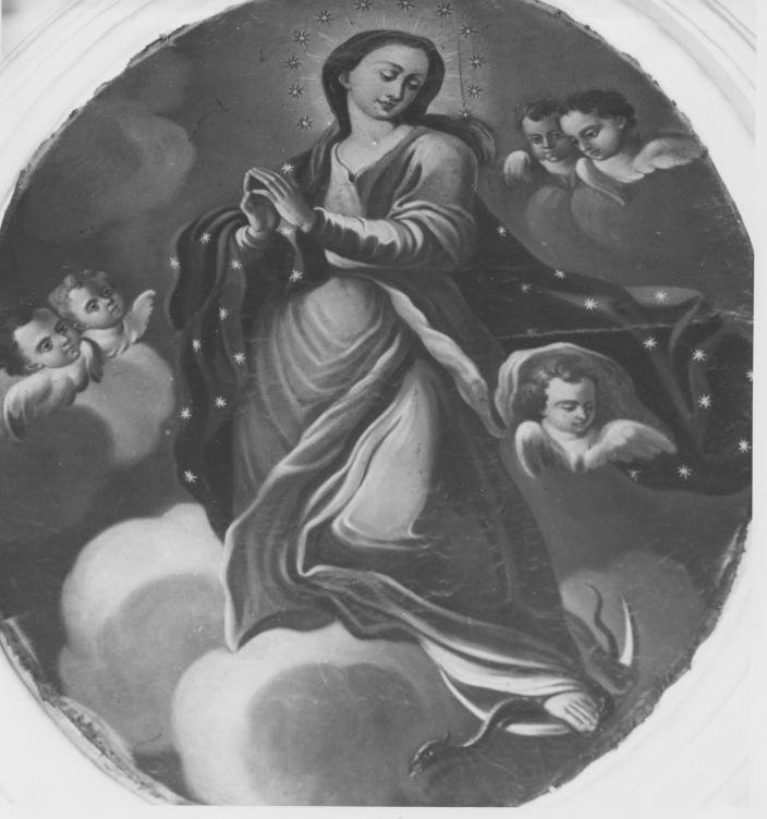 Immacolata Concezione (dipinto) - ambito Italia meridionale (fine/inizio secc. XVIII/ XIX)