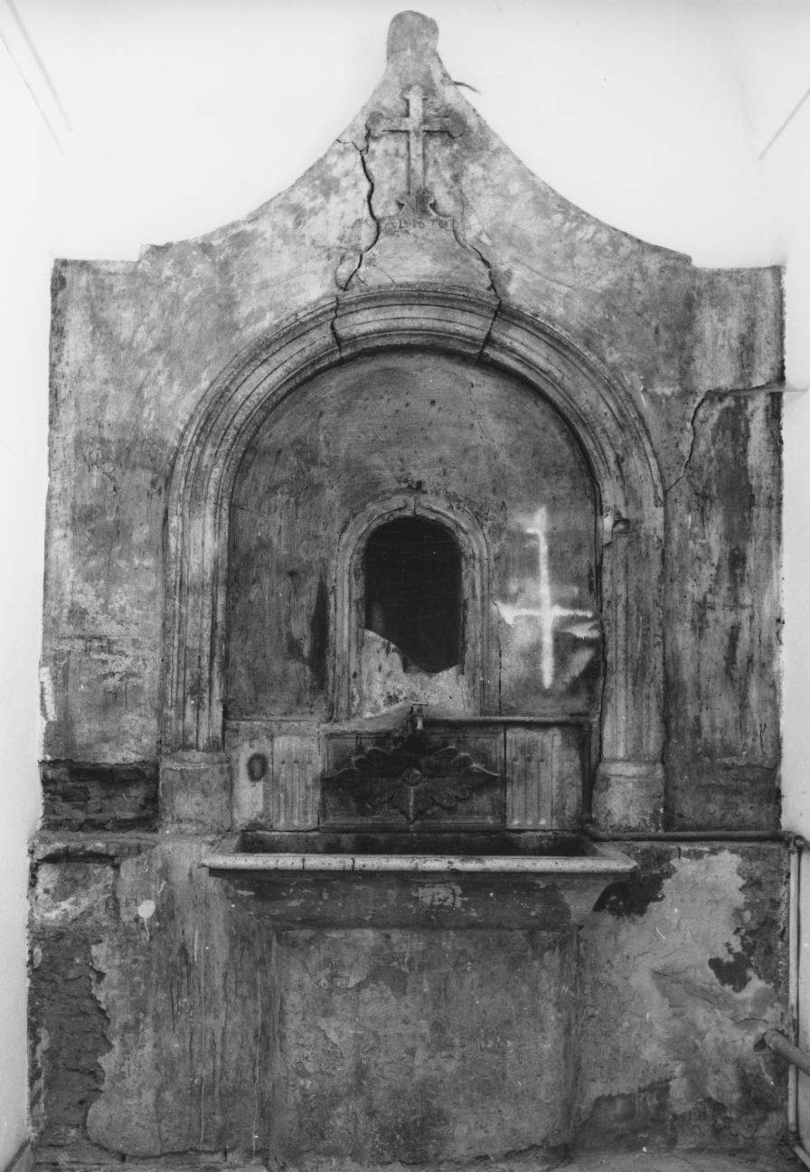 lavabo - bottega Italia meridionale (sec. XVII)