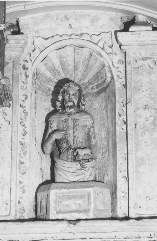 San Giovanni Battista (scultura) - bottega Italia meridionale (prima metà sec. XVII)