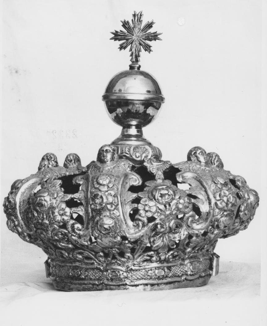 corona da statua - bottega napoletana (fine sec. XIX)