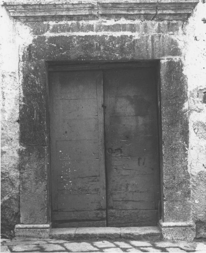 portale - bottega Italia meridionale (sec. XVIII)