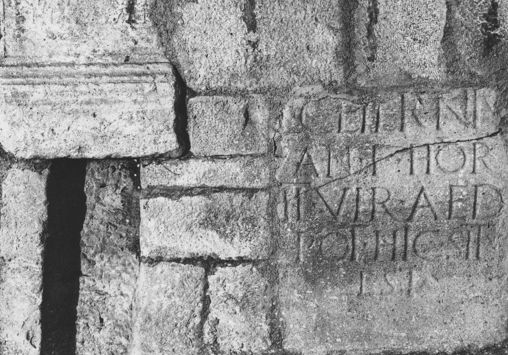 lapide - bottega Italia meridionale (sec. I a.C)