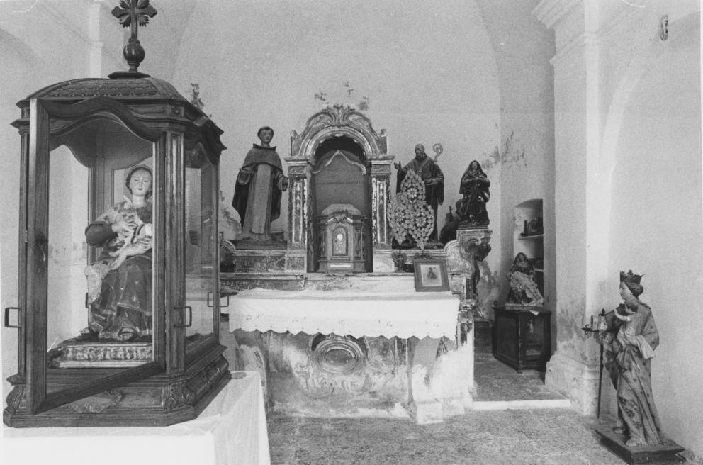 altare maggiore - bottega lucana (fine/inizio secc. XVIII/ XIX)