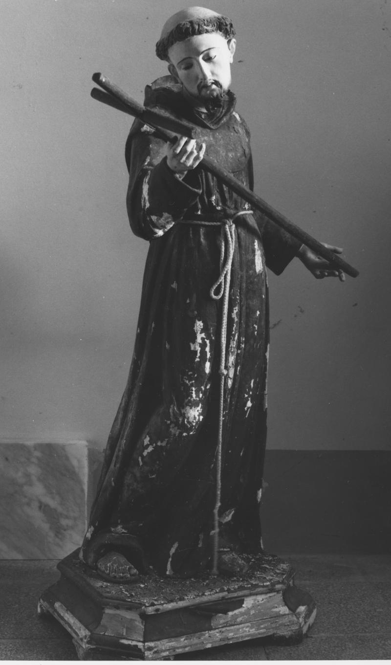 San Francesco d'Assisi (statua) - bottega Italia meridionale (sec. XVIII)