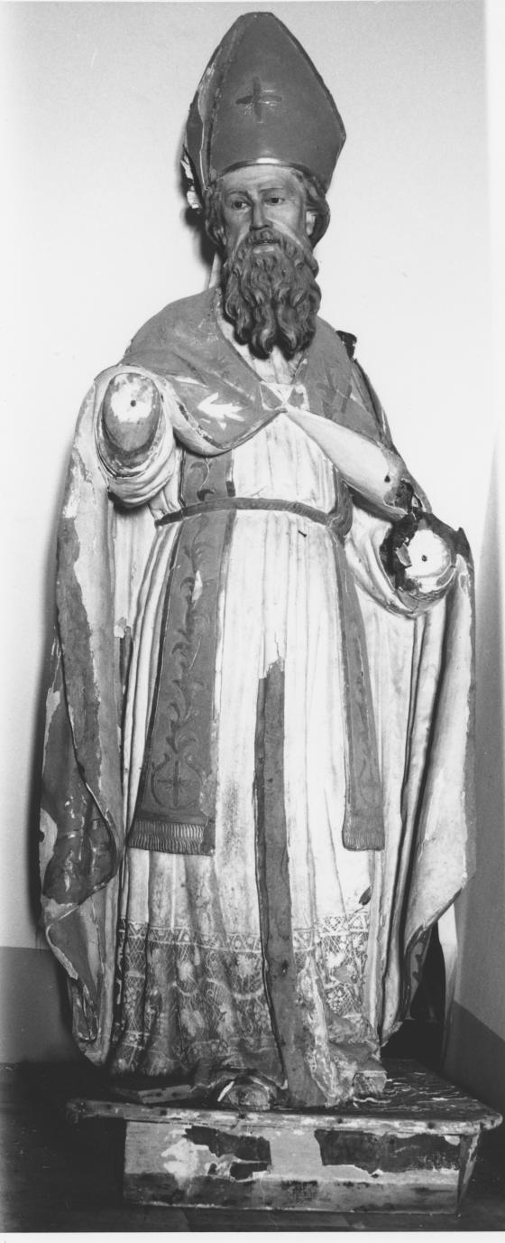 San Nicola (statua) - bottega napoletana (prima metà sec. XIX)