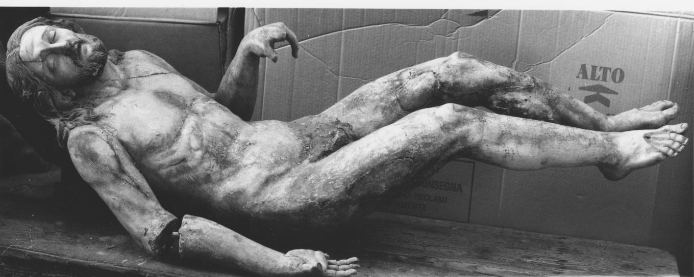 Cristo morto (statua) - bottega napoletana (sec. XVIII)