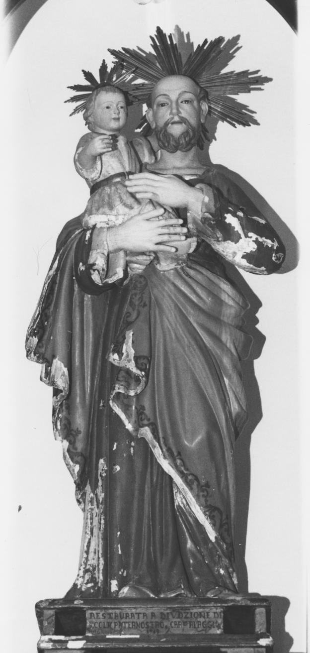 San Giuseppe (statua) - bottega Italia meridionale (seconda metà sec. XVIII)