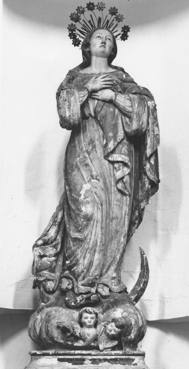 Madonna Immacolata (statua) - bottega napoletana (prima metà sec. XVIII)