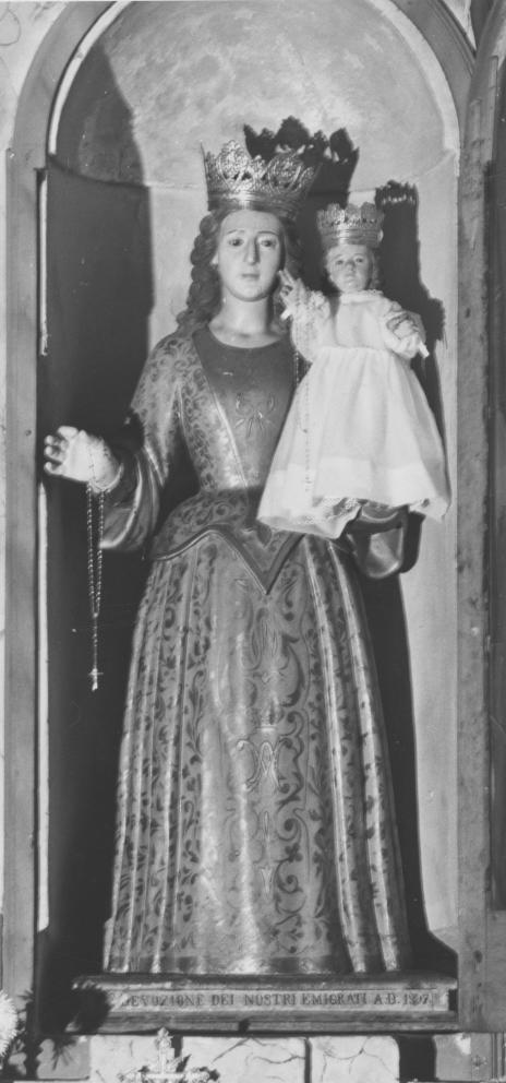 Madonna del Rosario (scultura) - bottega lucana (sec. XVIII)