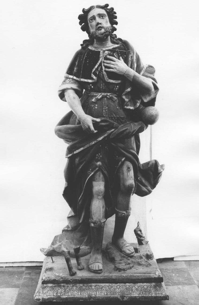 San Rocco (statua) - bottega Italia meridionale (metà sec. XVIII)