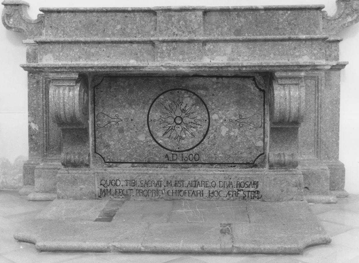 altare - bottega Italia meridionale (prima metà sec. XVIII)