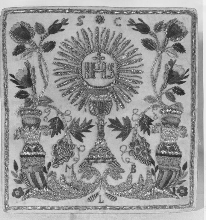 velo di calice - manifattura Italia meridionale (fine sec. XIX)