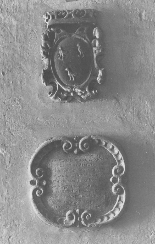 lapide tombale - bottega Italia meridionale (sec. XVII)