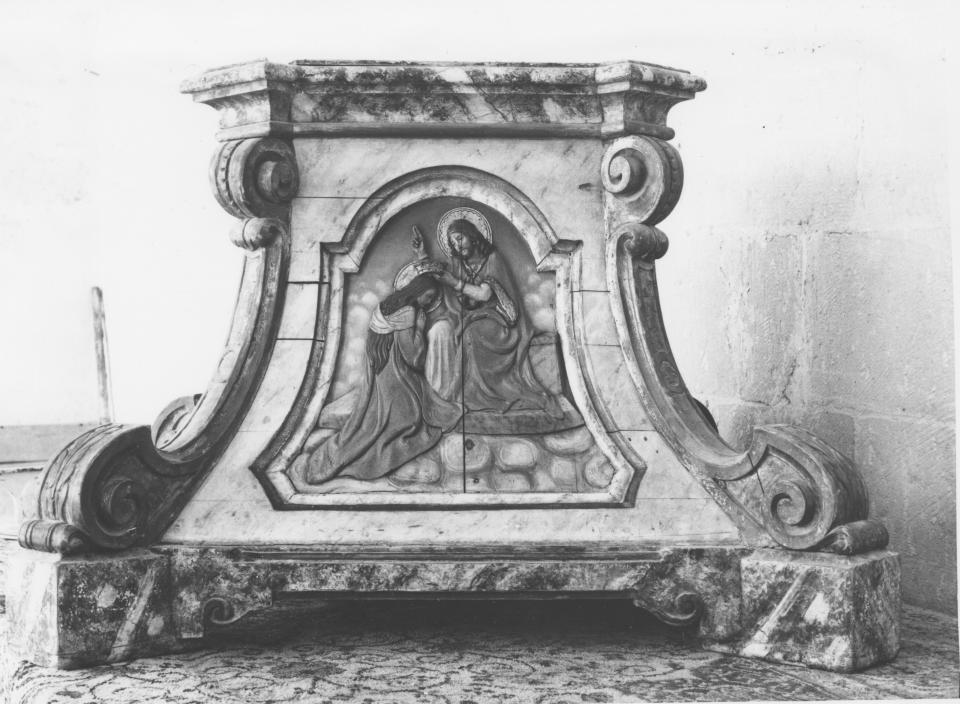 storie della vita della Madonna (base processionale) - bottega Italia meridionale (fine/inizio secc. XVIII/ XIX)