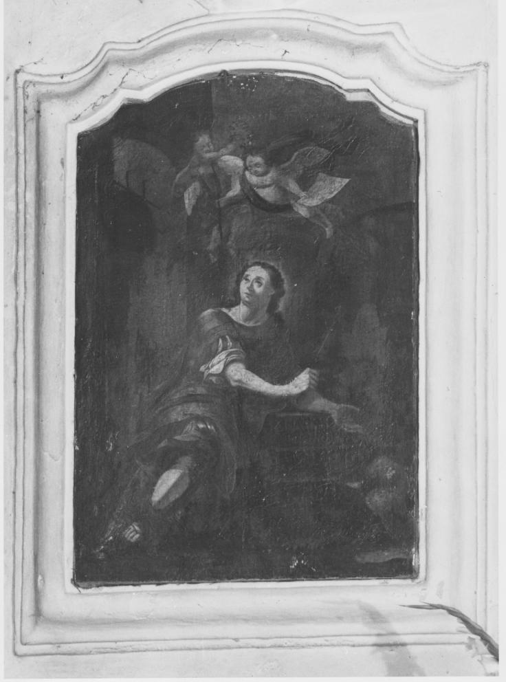 Santo (dipinto) - ambito Italia meridionale (seconda metà sec. XVII)