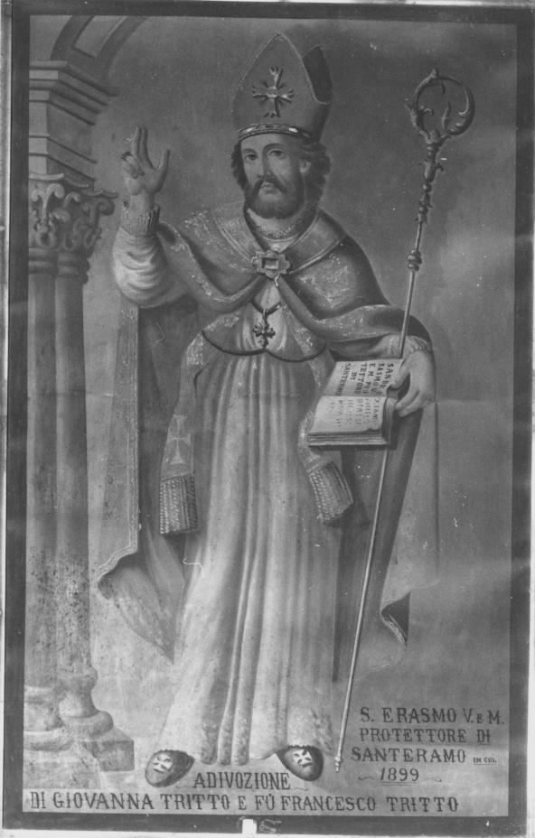 Sant'Erasmo (dipinto) - ambito Italia meridionale (sec. XIX)