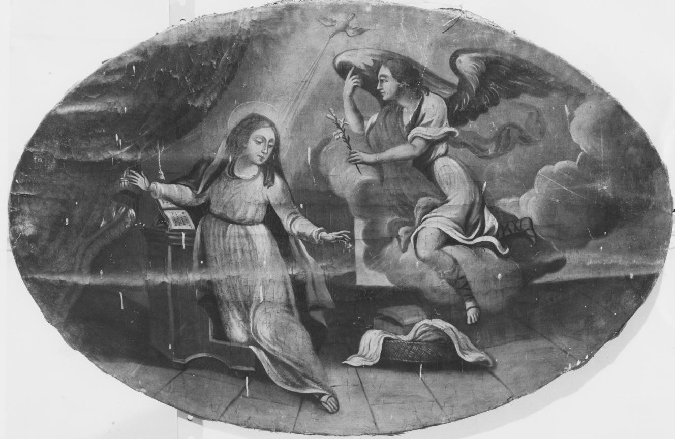 Annunciazione (dipinto) - ambito lucano (sec. XVIII)