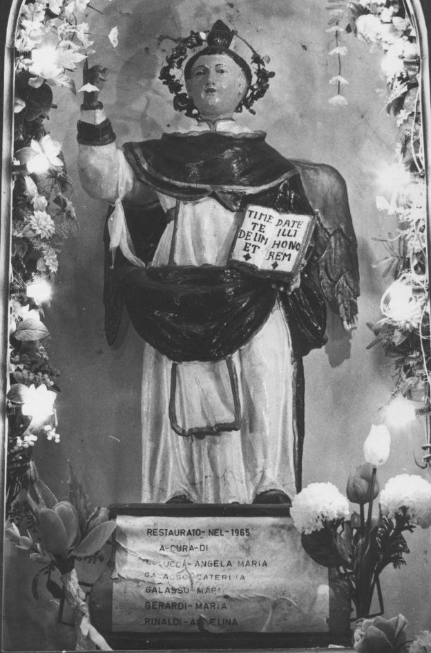 San Vincenzo Ferrer (statua) - bottega Italia meridionale (sec. XIX)