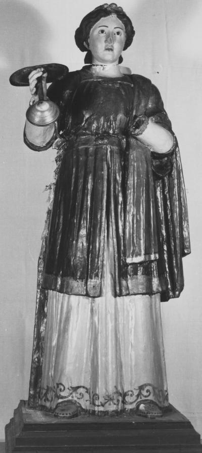 Santa Lucia (statua) - bottega Italia meridionale (fine/inizio secc. XVIII/ XIX)