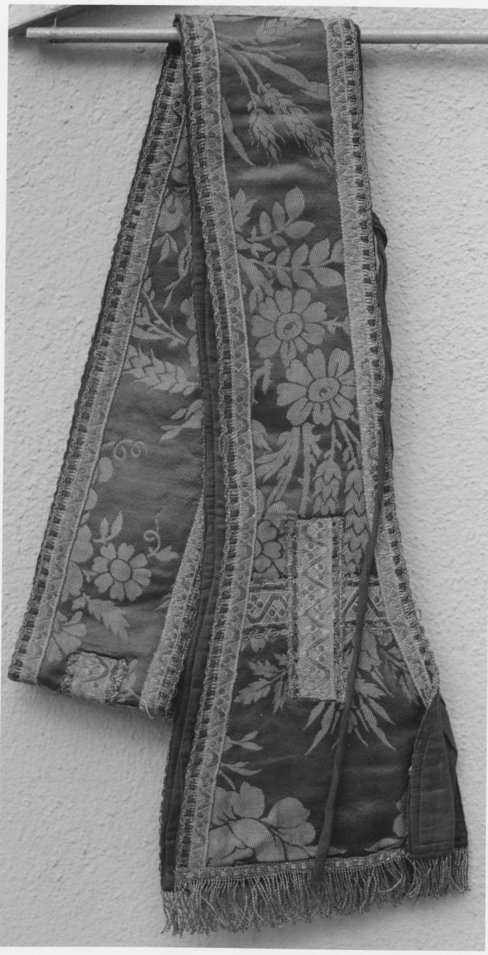 stola - manifattura Italia meridionale (seconda metà sec. XIX)