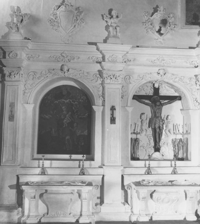 altare - a mensa, serie - bottega lucana (sec. XVIII)
