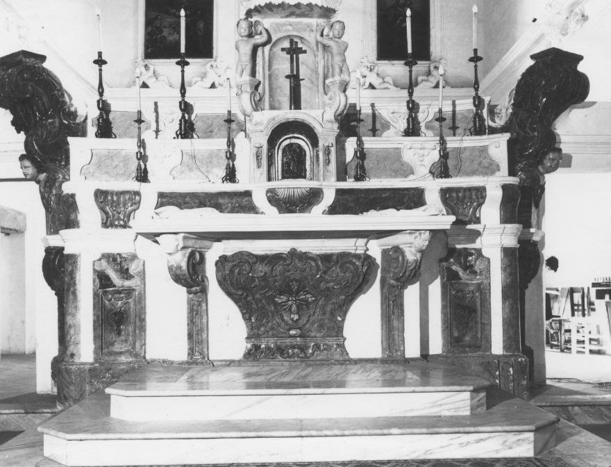 altare maggiore - bottega lucana (sec. XVIII)