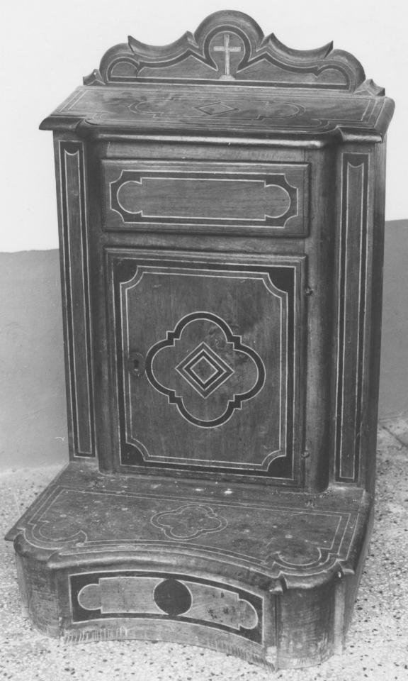 inginocchiatoio - bottega lucana (sec. XIX)