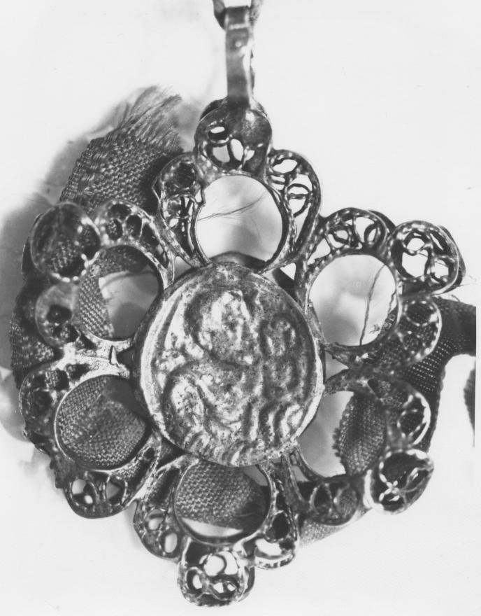 medaglia devozionale - bottega napoletana (inizio sec. XIX)