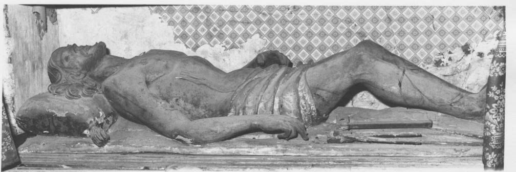 Cristo deposto dalla croce (statua) - bottega lucana (prima metà sec. XVIII)