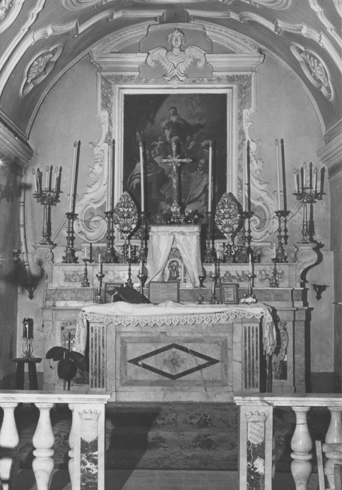 decorazione plastica, complesso decorativo - bottega Italia meridionale (seconda metà sec. XVIII)