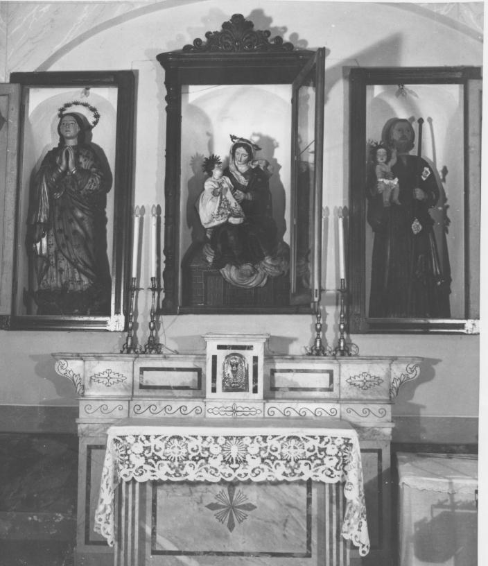 altare maggiore - bottega Italia meridionale (sec. XX)