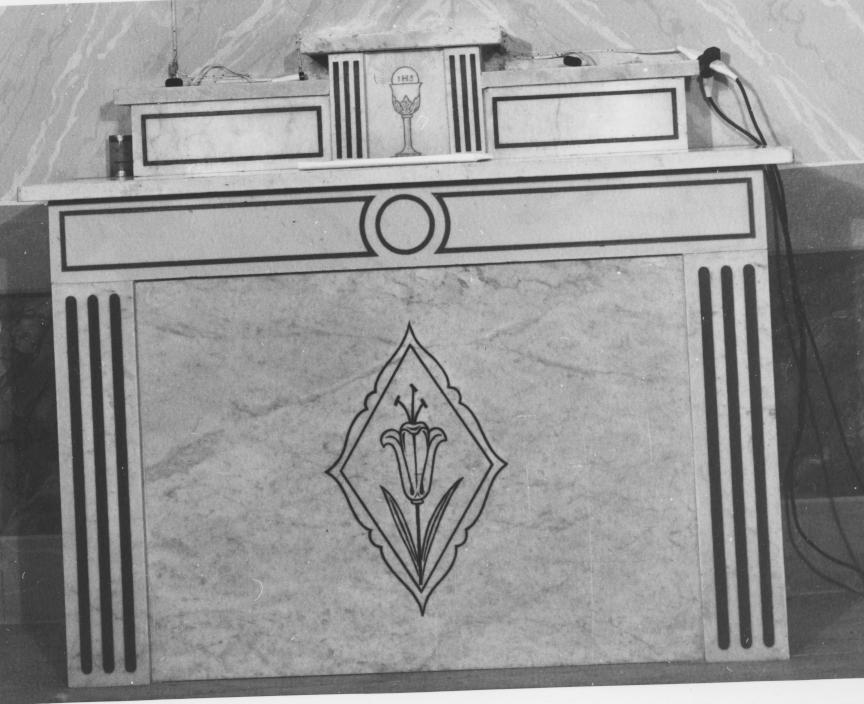 altare - a mensa - bottega Italia meridionale (prima metà sec. XX)