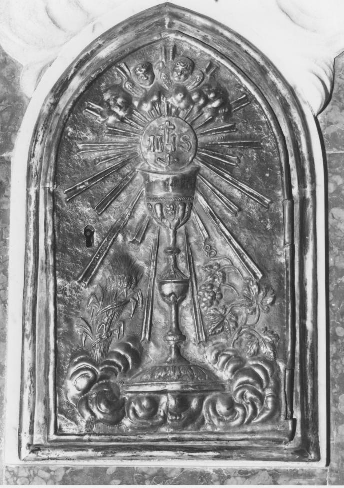 sportello di tabernacolo - bottega napoletana (sec. XIX)