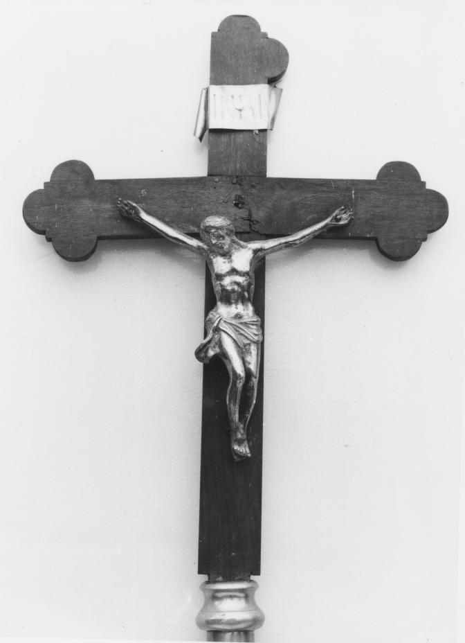 croce processionale - bottega Italia meridionale (fine sec. XIX)