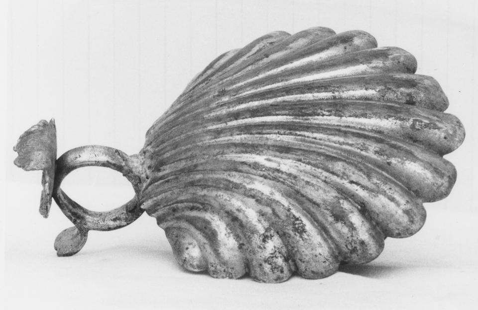 conchiglia battesimale - bottega napoletana (fine sec. XIX)