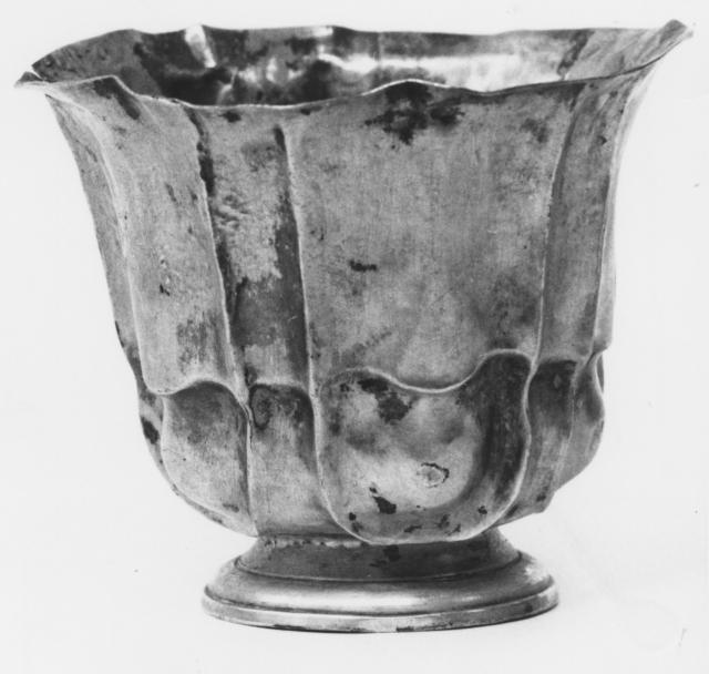 secchiello per l'acqua benedetta - bottega napoletana (sec. XVIII)